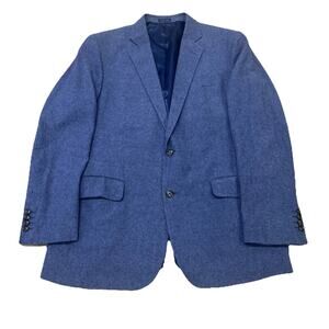 Stafford Men's Classic Fit Linen Blend Signature Sport Coat Blazer Size 44 Long